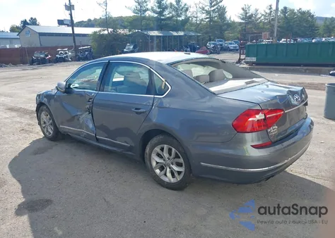 2016 Volkswagen Passat 1.8T S from USA, damaged, VIN 1VWAT7A34GC047597